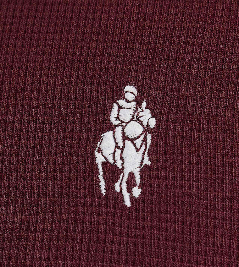 Logo Detail Polo T-Shirt with Short Sleeves