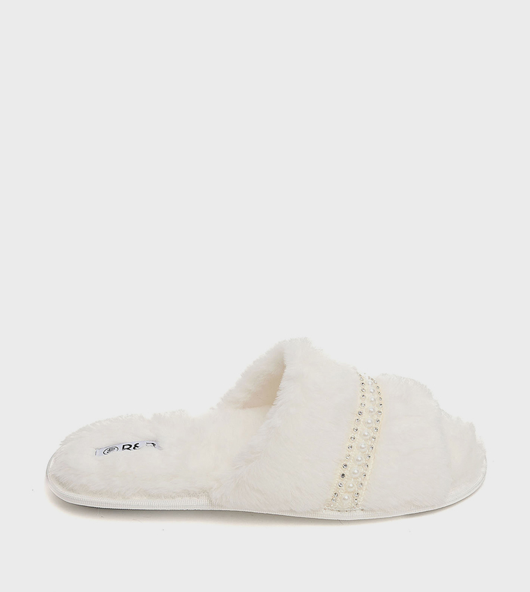 Furry Bedroom Slippers