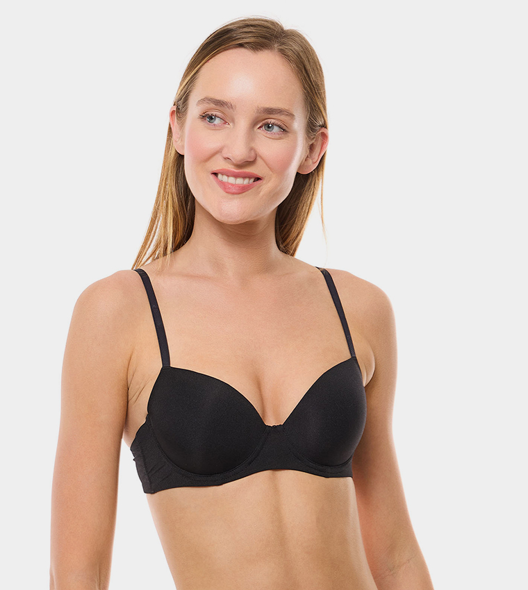 2 Pack Solid T-Shirt Bras