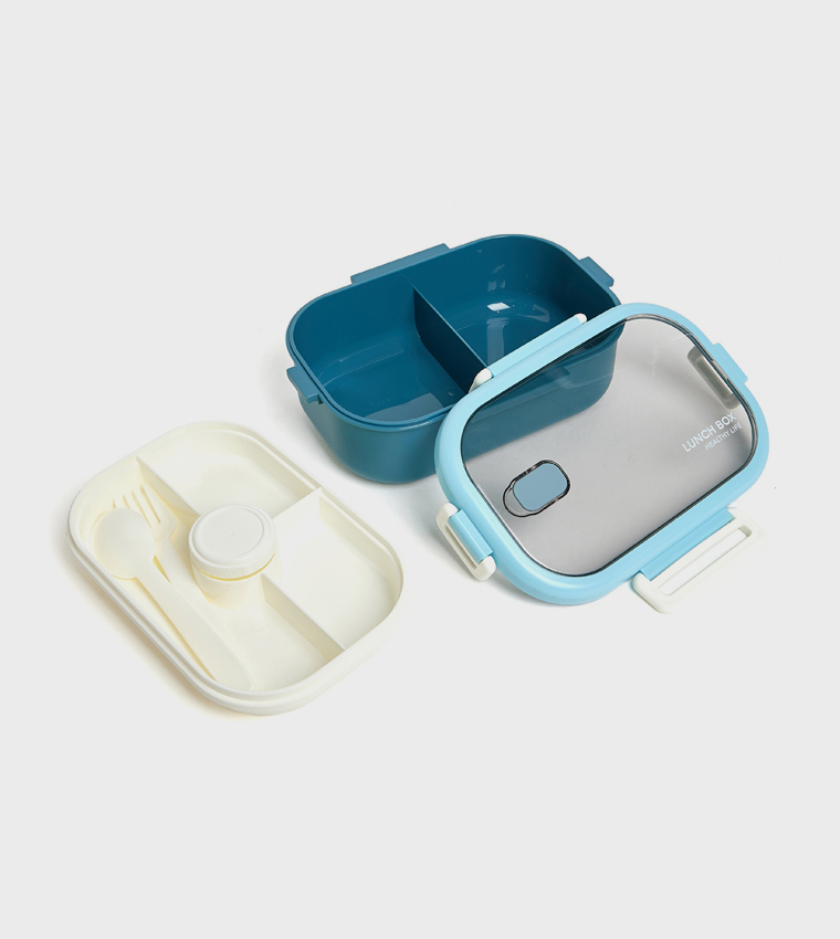 Clip Lock Lunch Box, 1100ml