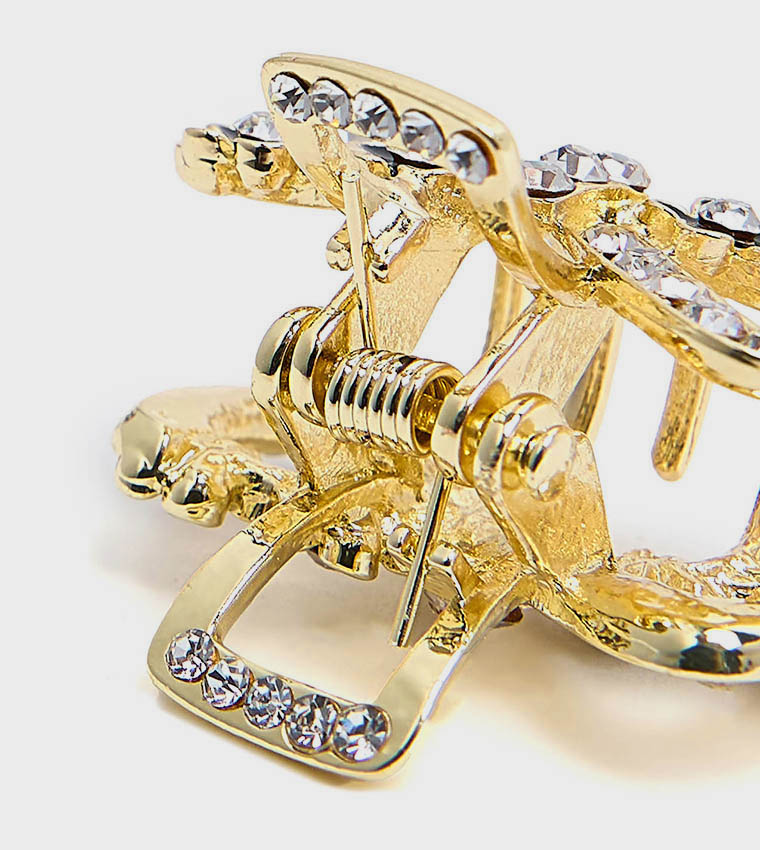 Pack of 2 Embellished Claw Clips
