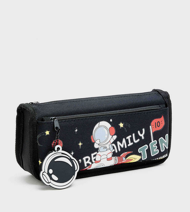 Space Printed Pencil Pouch
