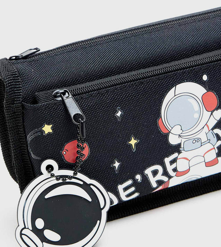 Space Printed Pencil Pouch