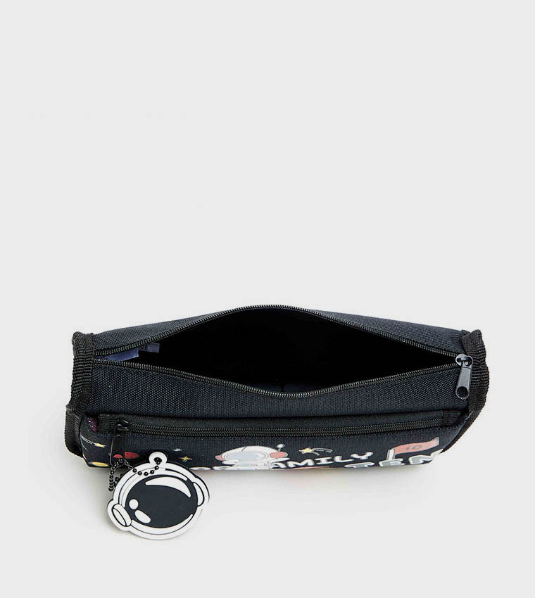 Space Printed Pencil Pouch