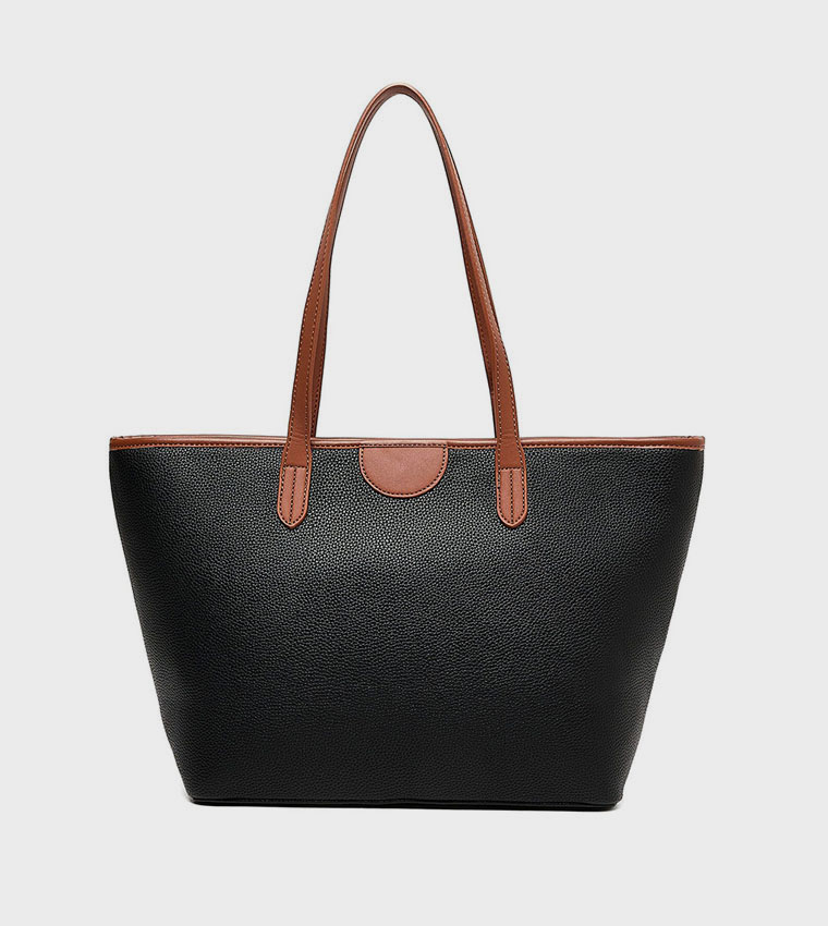 Textured Shoulder Bag