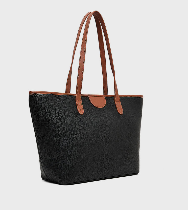 Textured Shoulder Bag