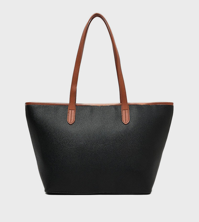 Textured Shoulder Bag