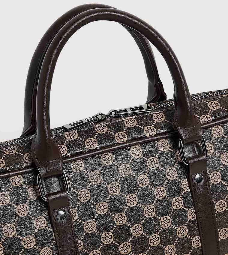 حقيبة لابتوب بنقشة