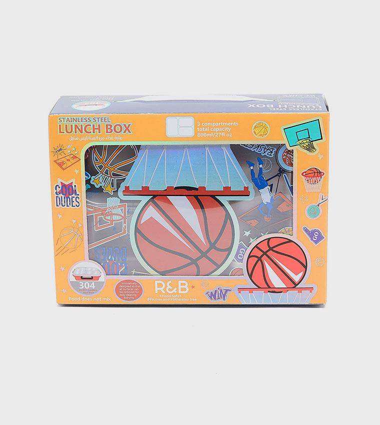 Stainless Steel Compartment Lunch Box, 800ml