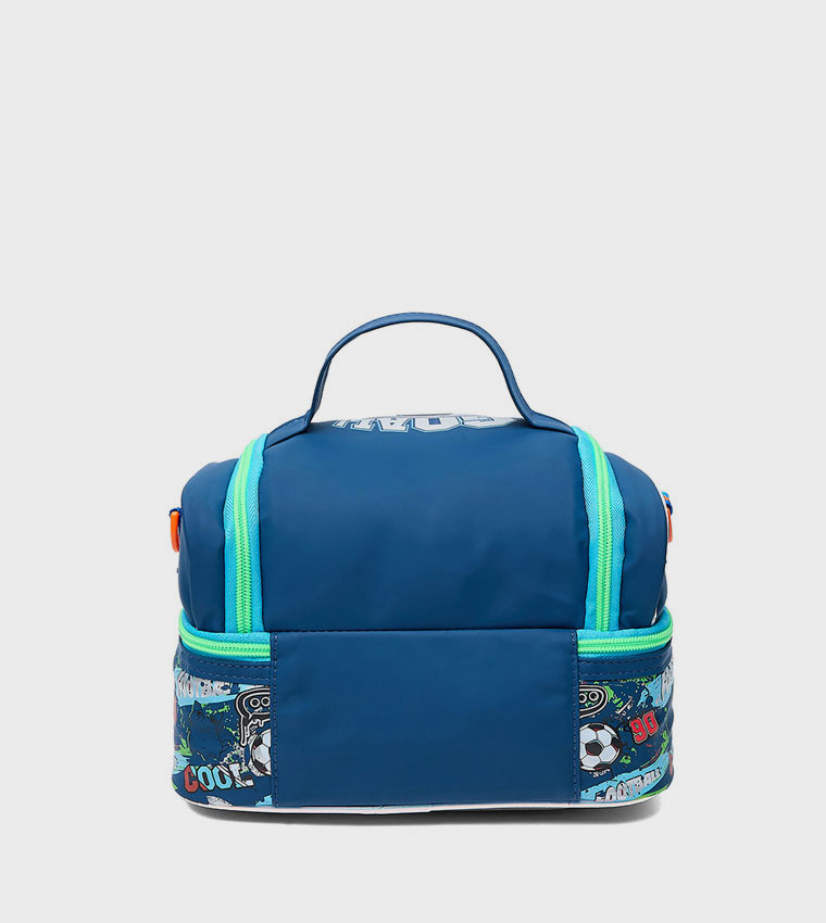 Printed Double Layer Lunch Bag