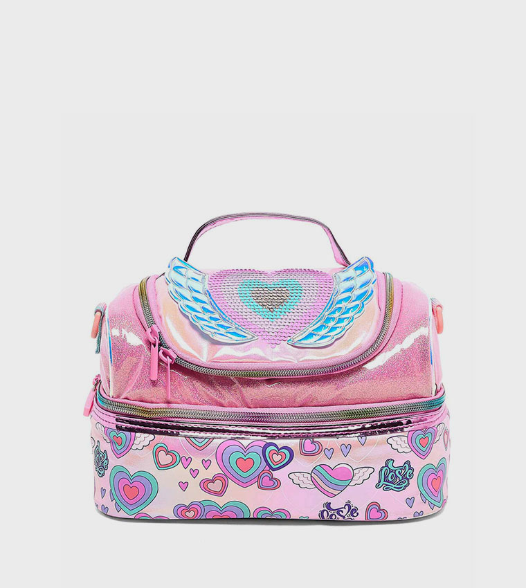 Appliqued Double Layer Lunch Bag