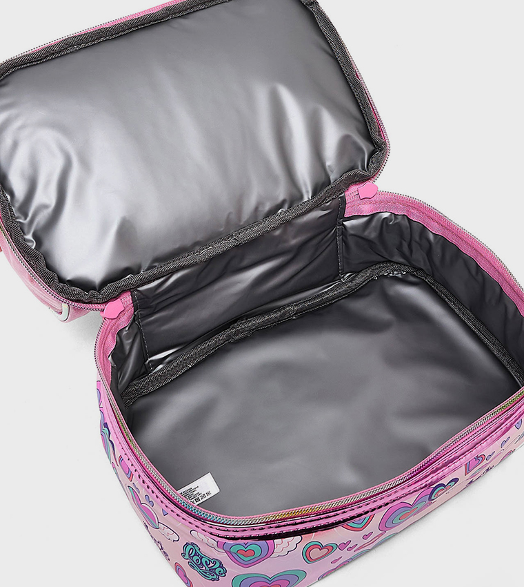 Appliqued Double Layer Lunch Bag