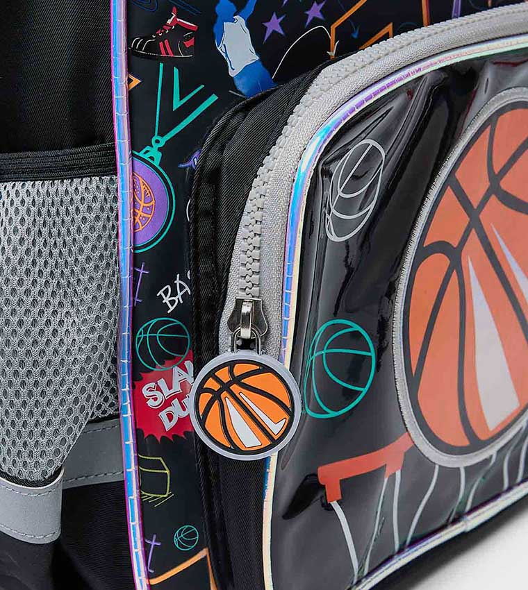 Appliqued Zip Around Backpack
