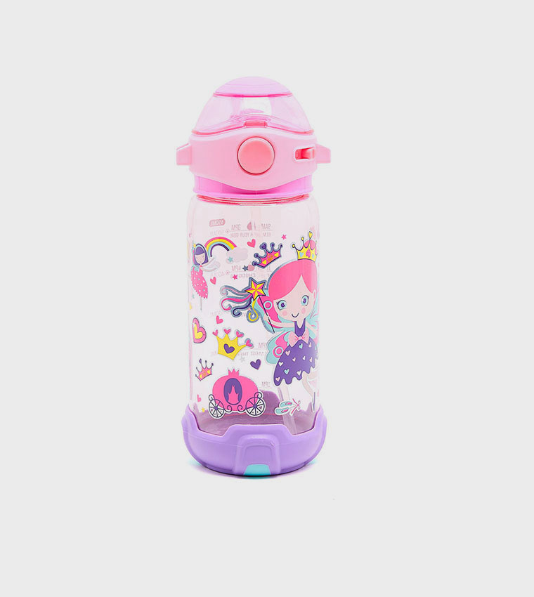 Printed Sipper Water Bottle, 650ml