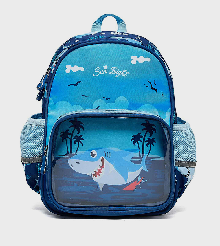 Printed Zip Around Backpack