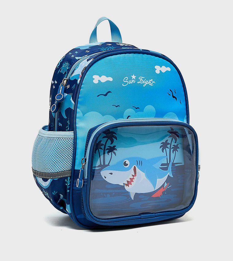 Printed Zip Around Backpack