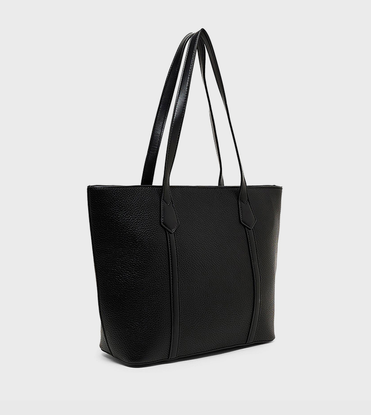 Textured Tote Bag