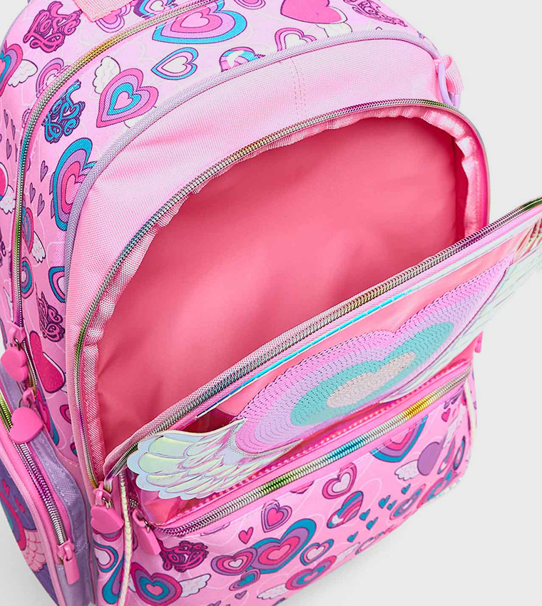 Printed Trolley Backpack