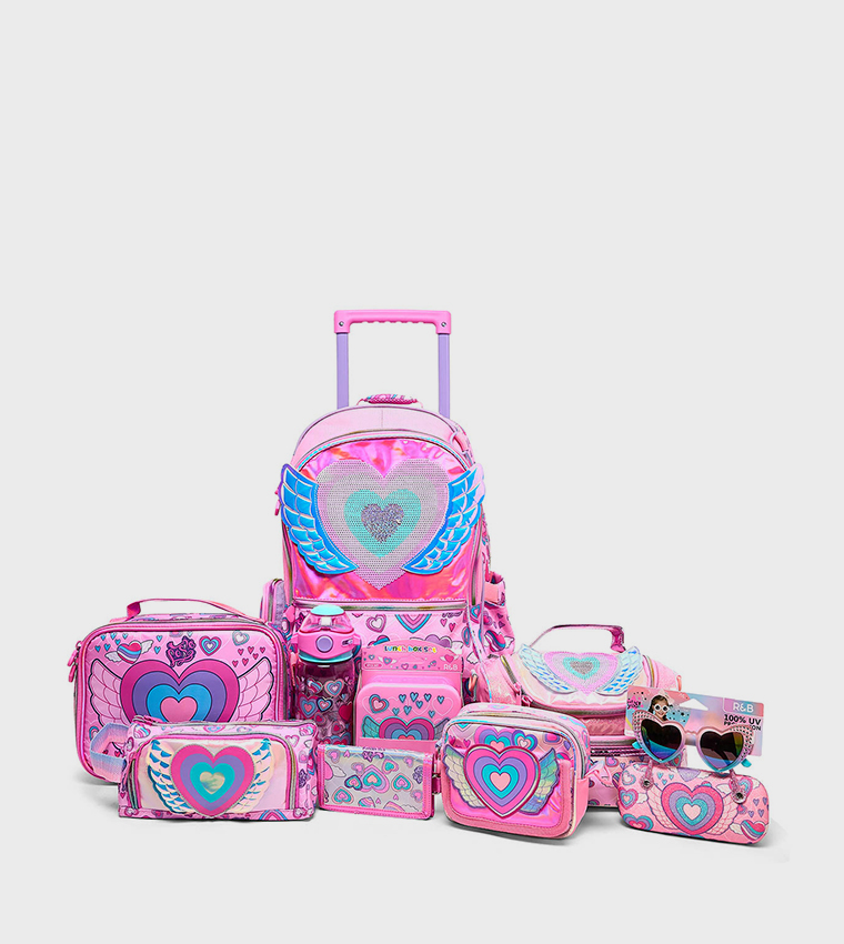 Printed Trolley Backpack