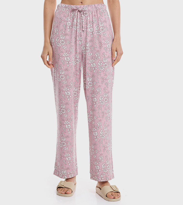 Floral Print Pyjama Set