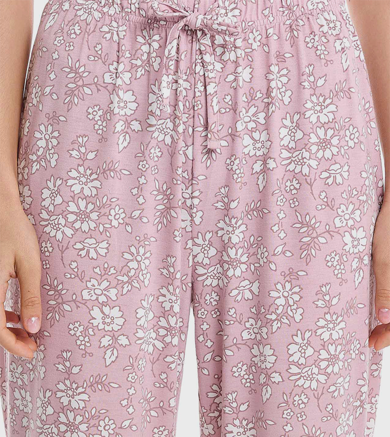 Floral Print Pyjama Set