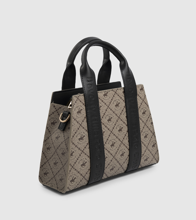 Logo Detail Satchel Bag