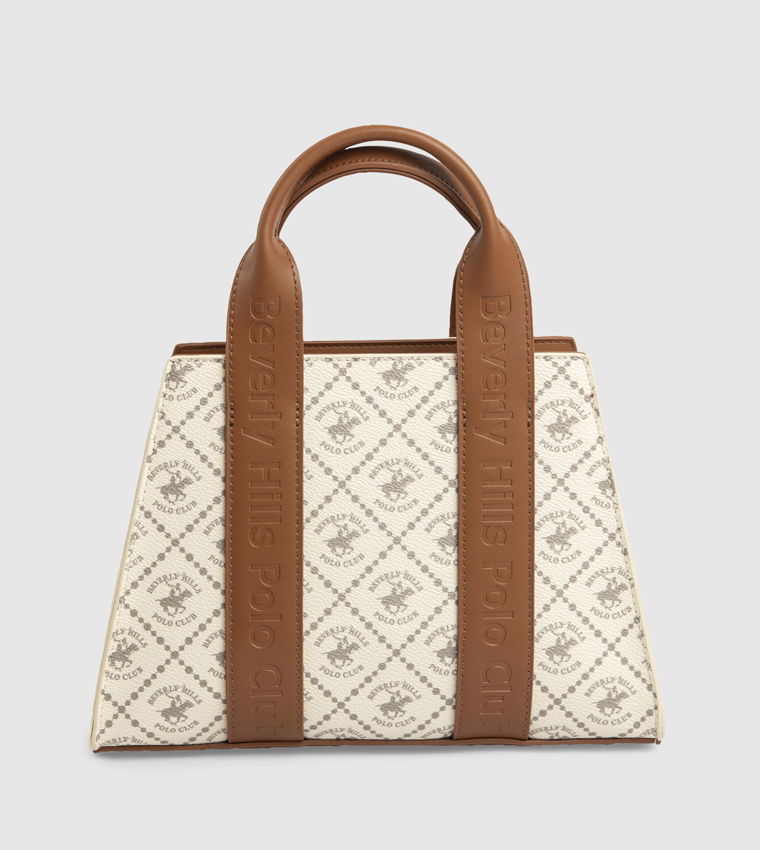 Logo Detail Satchel Bag