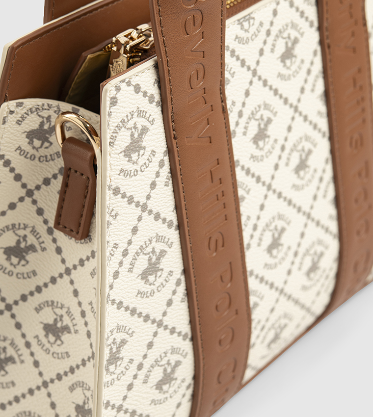 Logo Detail Satchel Bag