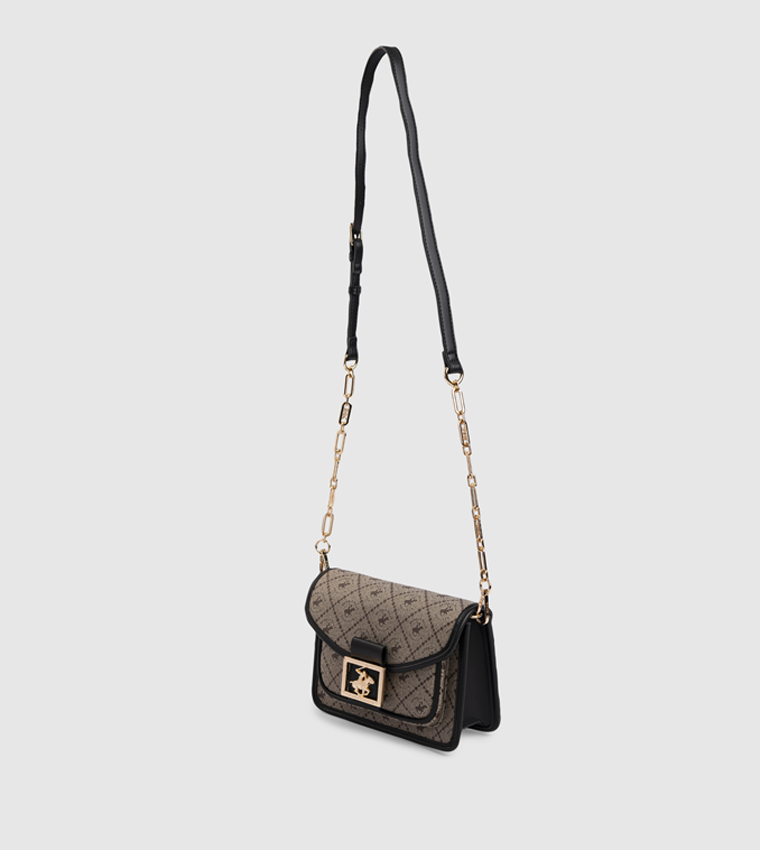 Logo Printed Crossbody Bag