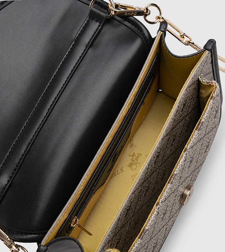 Logo Printed Crossbody Bag