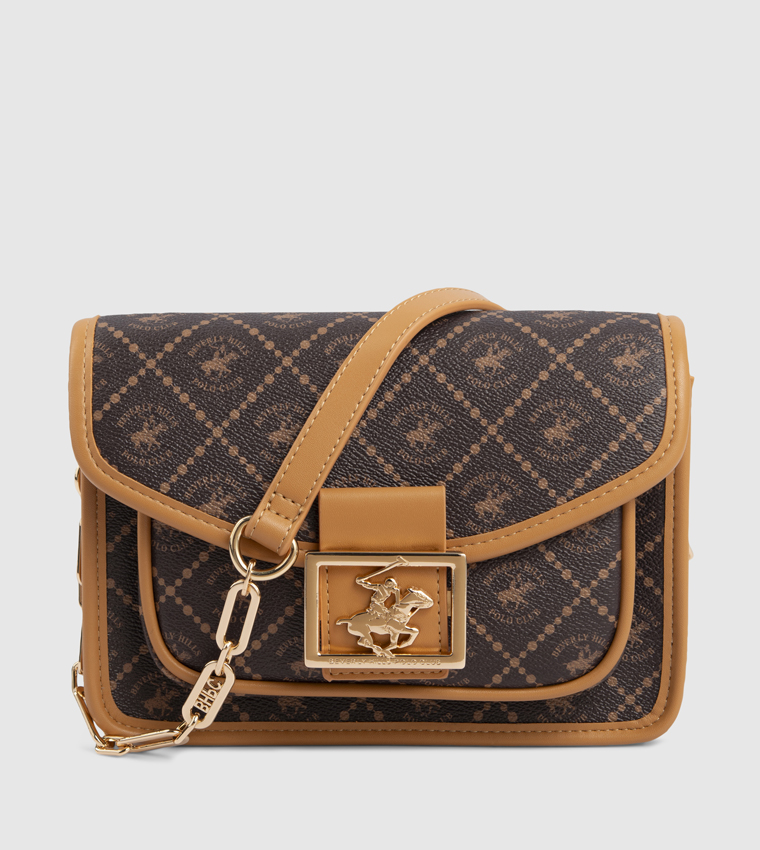 Logo Printed Crossbody Bag
