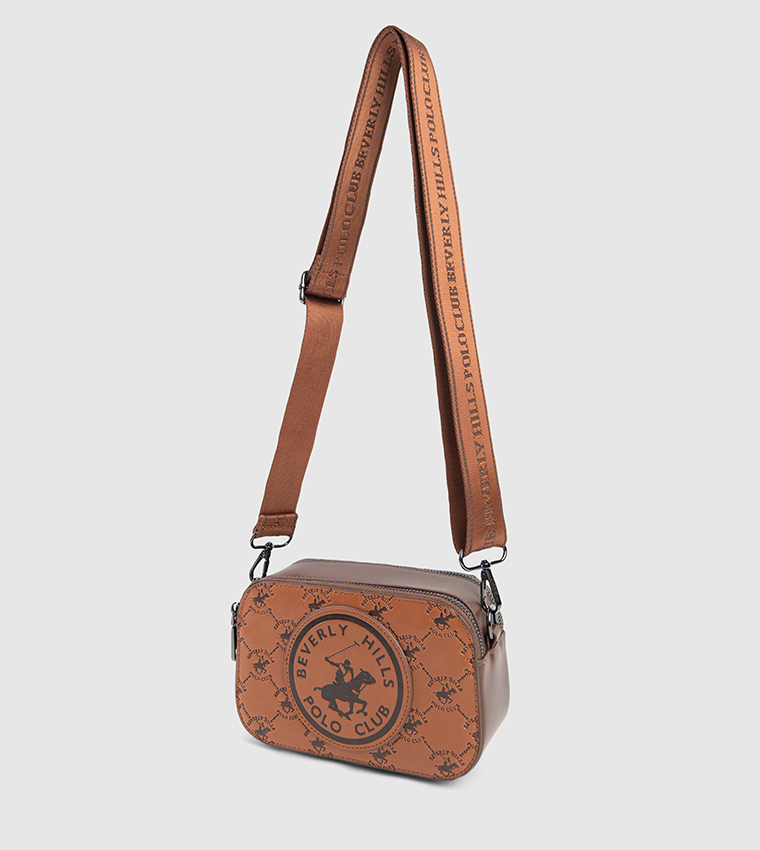 Debossed Zip-Closure Camera Bag