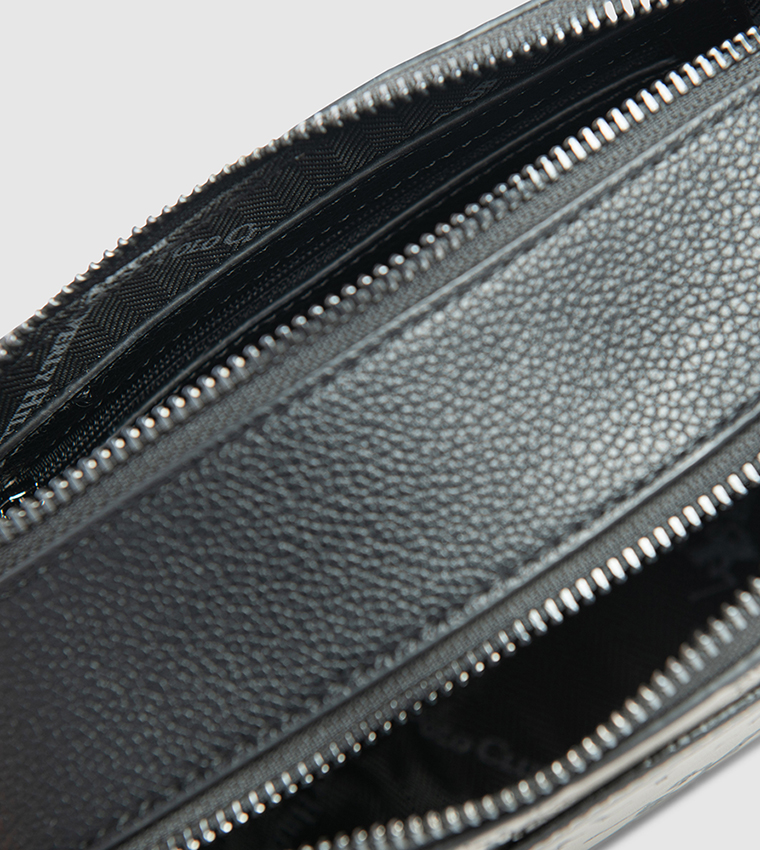 Debossed Zip-Closure Camera Bag
