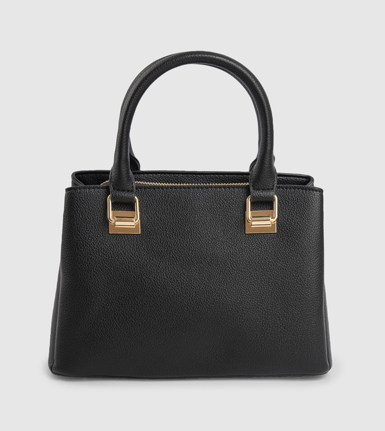 Textured  Satchel Bag
