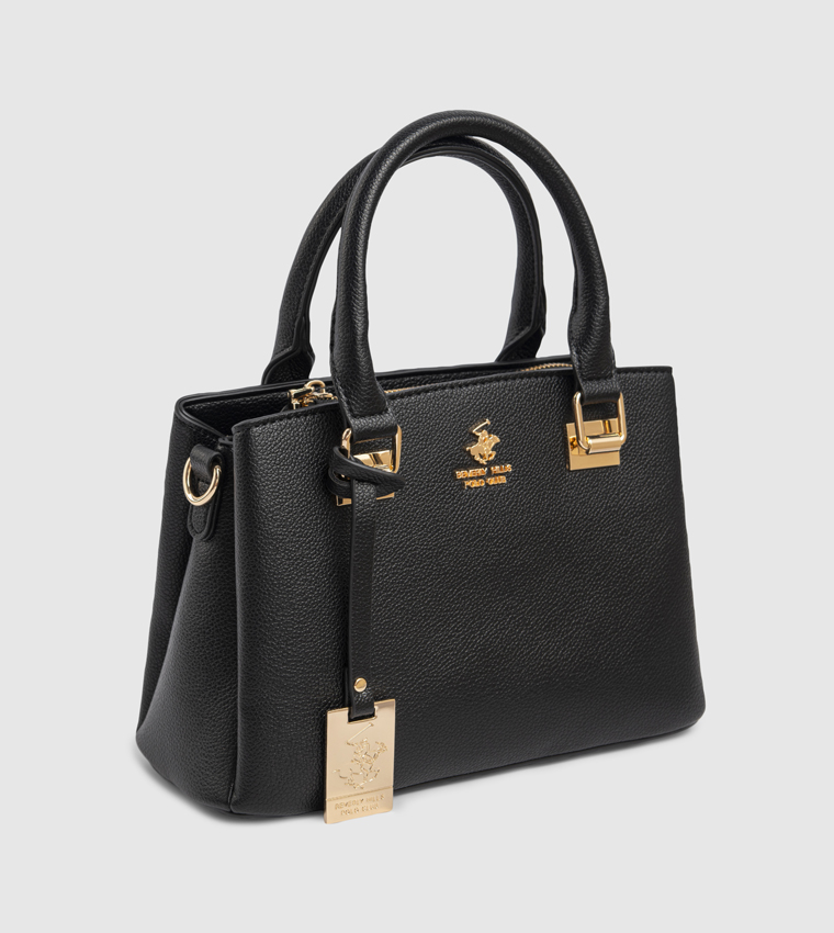 Textured  Satchel Bag