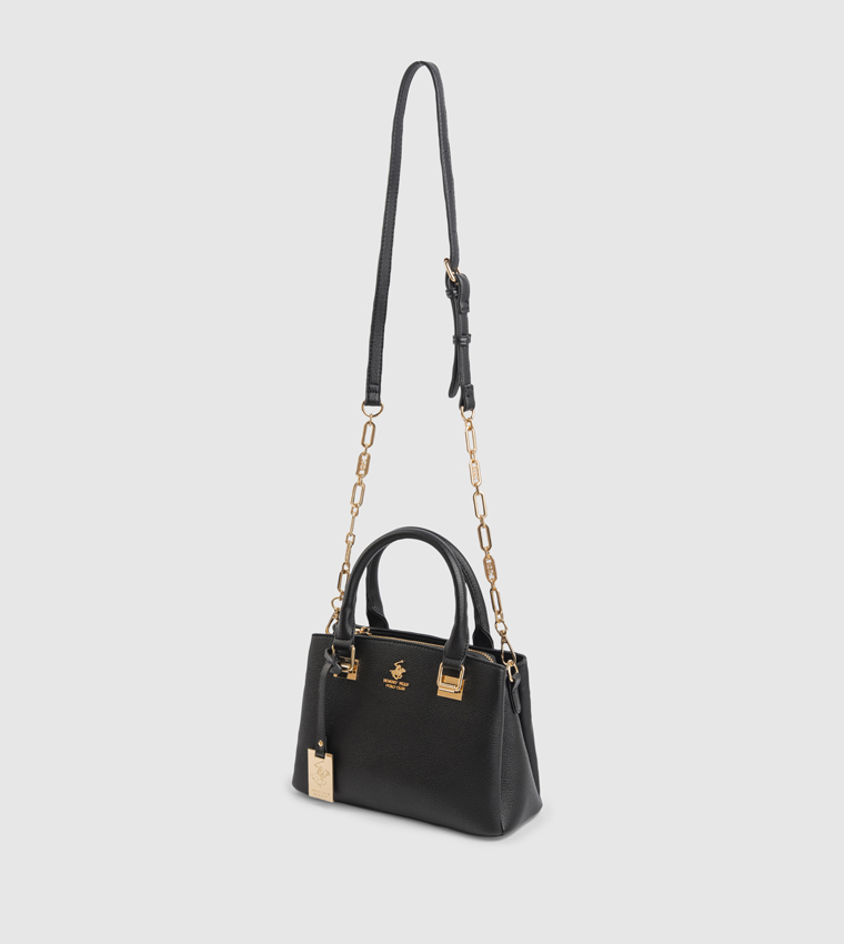 Textured  Satchel Bag