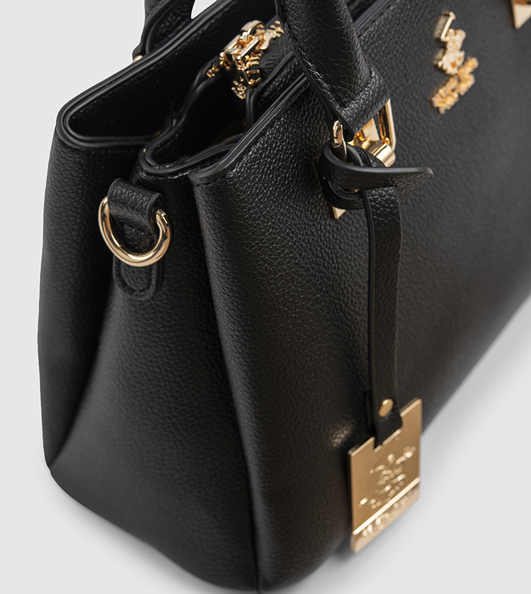 Textured  Satchel Bag