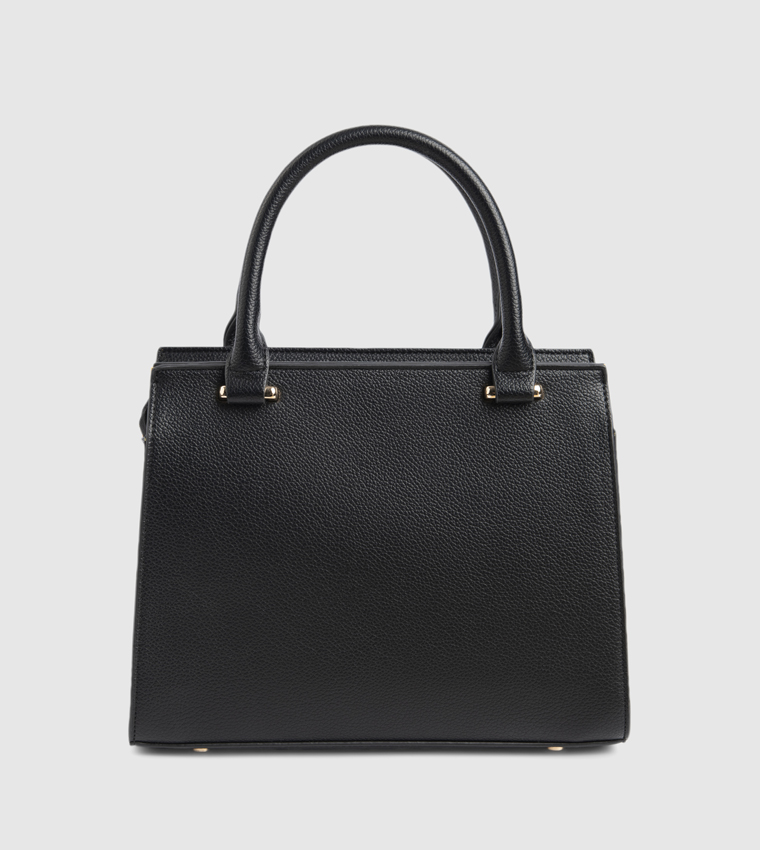 Logo Detail Satchel Bag