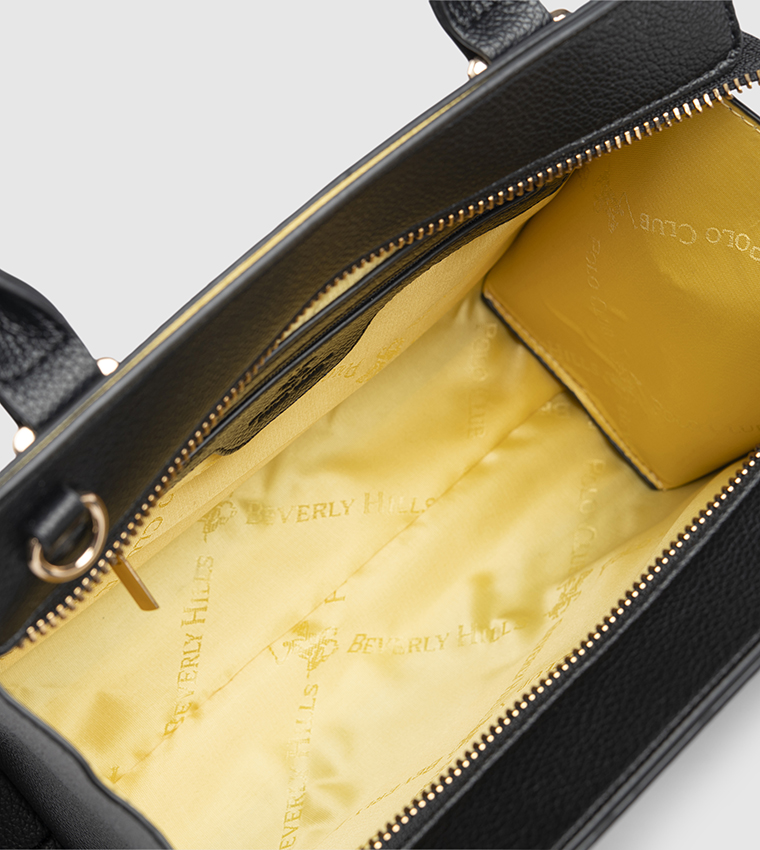 Logo Detail Satchel Bag