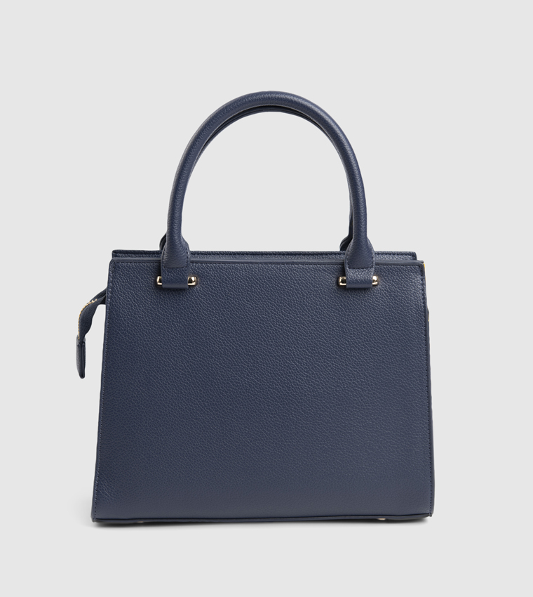 Logo Detail Satchel Bag