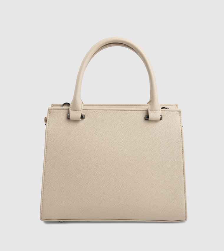 Logo Detail Satchel Bag