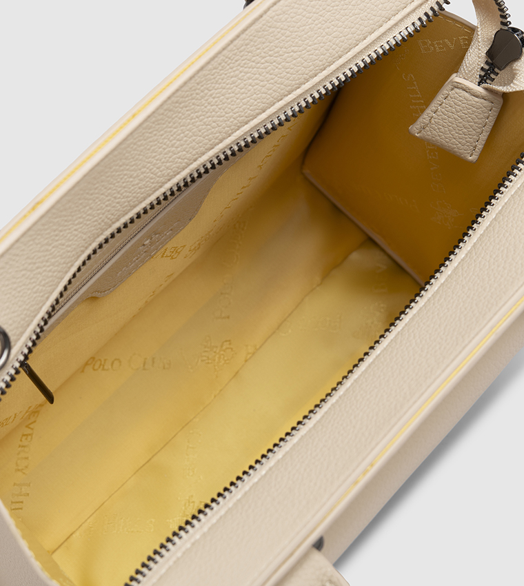 Logo Detail Satchel Bag