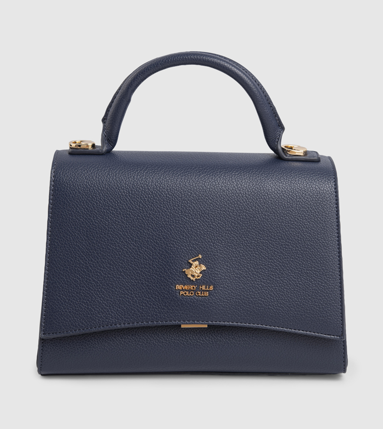 Logo Detail Top Handle Bag