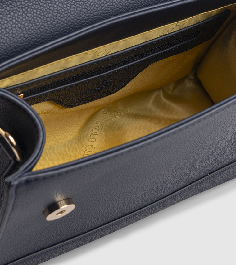 Logo Detail Top Handle Bag