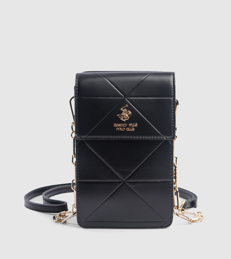 Logo Detail Crossbody Phone Bag