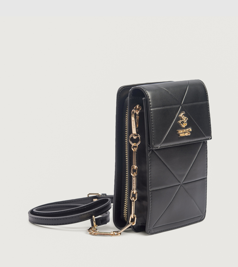 Logo Detail Crossbody Phone Bag