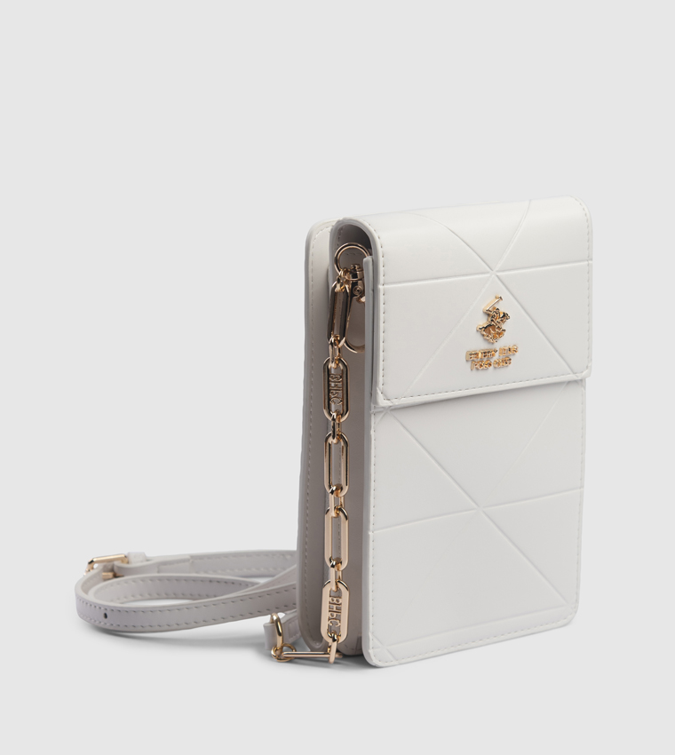 Logo Detail Crossbody Phone Bag