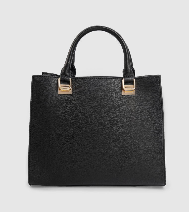 Textured  Satchel Bag