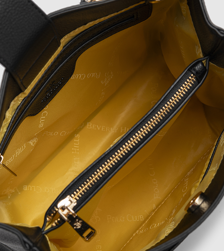 Textured  Satchel Bag