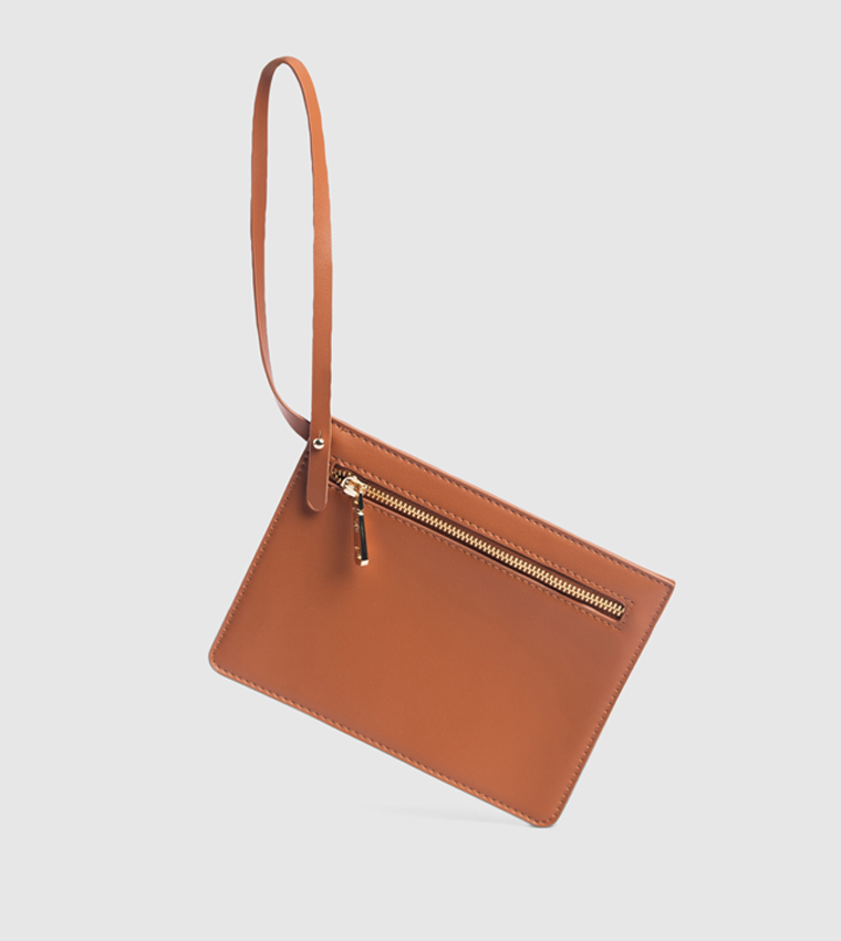 Braided Tote Bag with Pouch